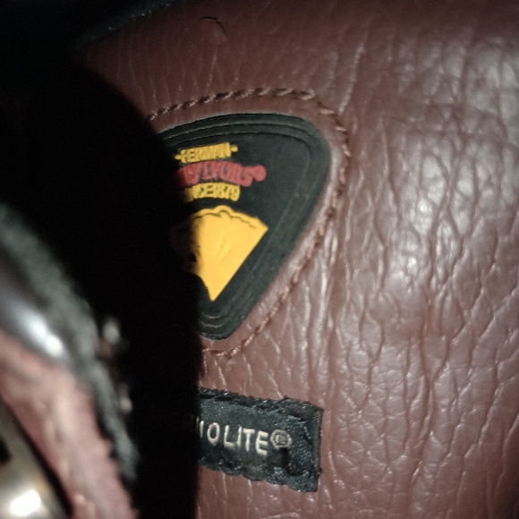 Brown & Black Leather Boots - Picture 5 of 7